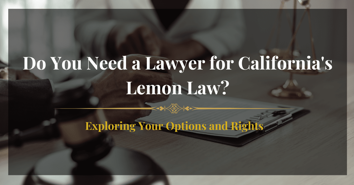 San Diego Lemon Law Attorney helping client with vehicle documents.