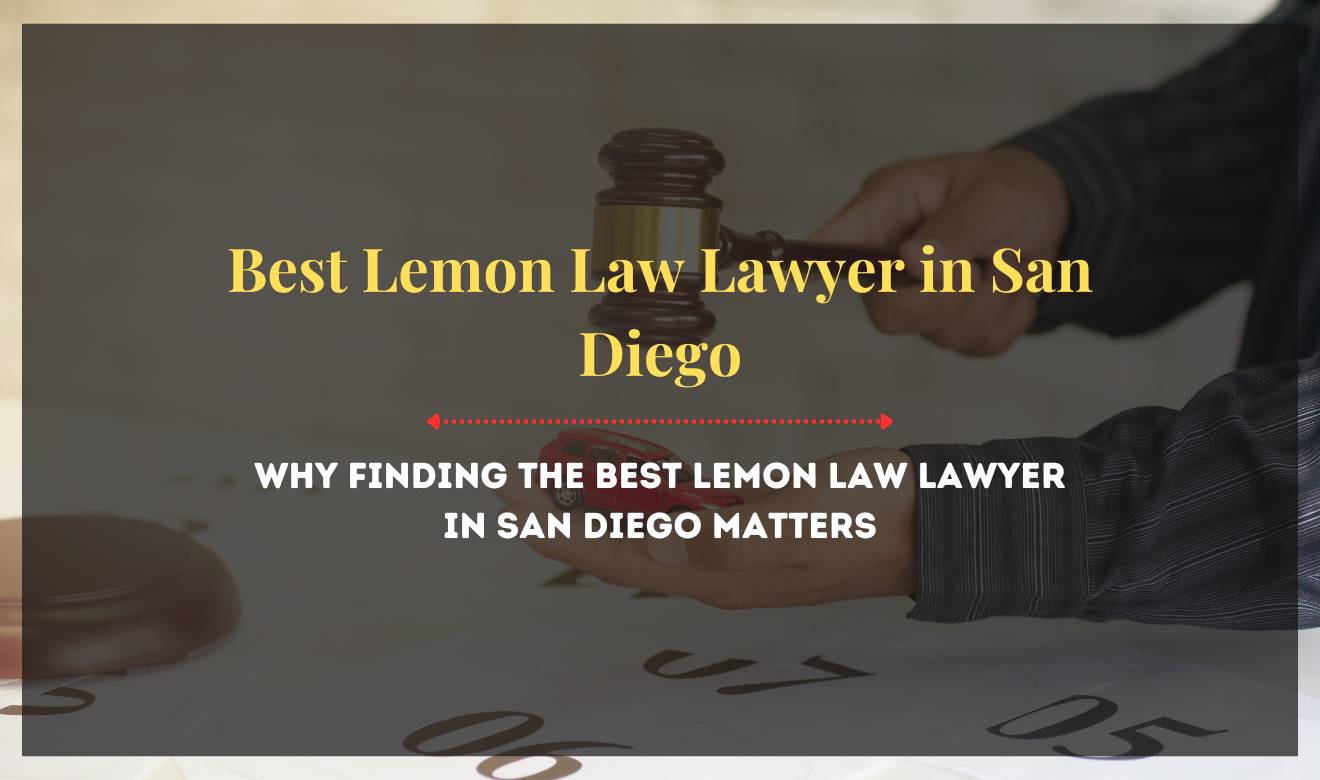 Best Lemon Law Lawyer in San Diego: A professional lemon law lawyer consulting with a client in San Diego.