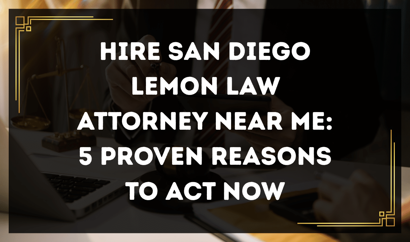 Man reviewing car repair documents with attorney, representing hire San Diego Lemon Law attorney near me.
