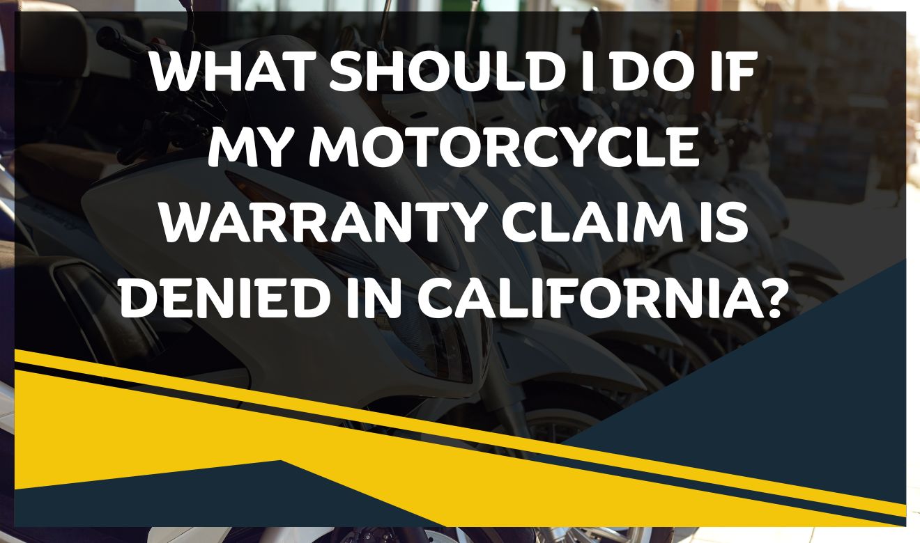 Motorcycle warranty dispute lawyer California