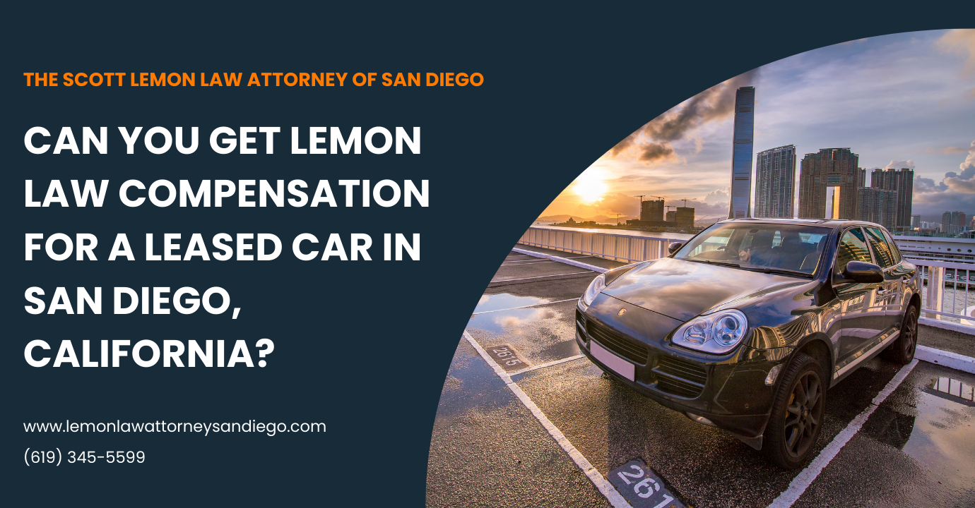 lemon law compensation for car leases San Diego