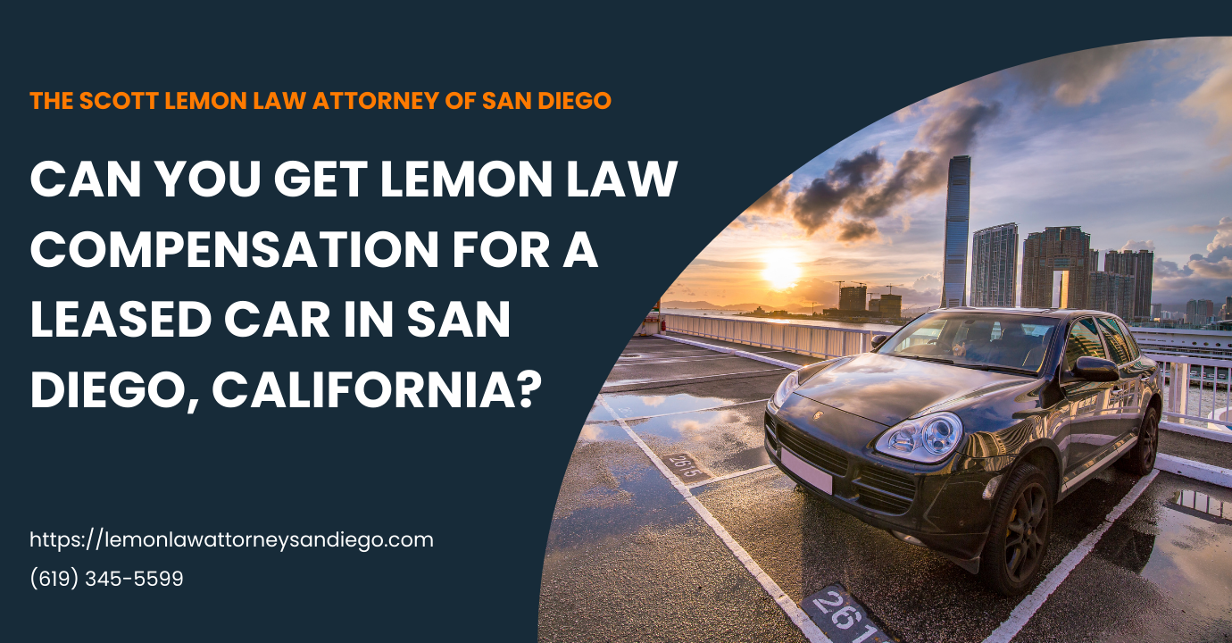 lemon law compensation for car leases San Diego