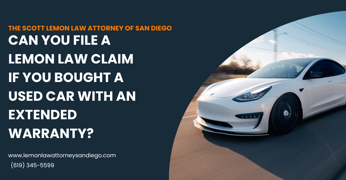 used car extended warranty lemon law claims