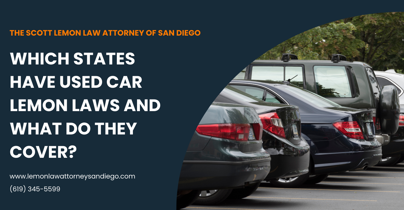 what states have used car lemon laws