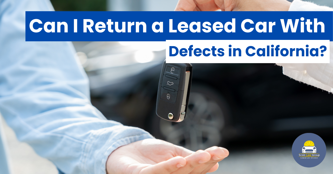 leased car defect attorney California