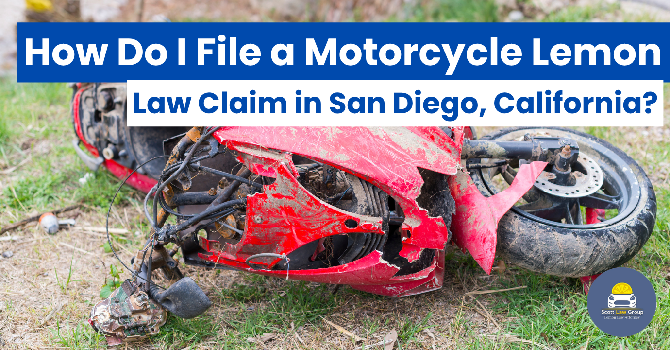 motorcycle Lemon Law claim San Diego