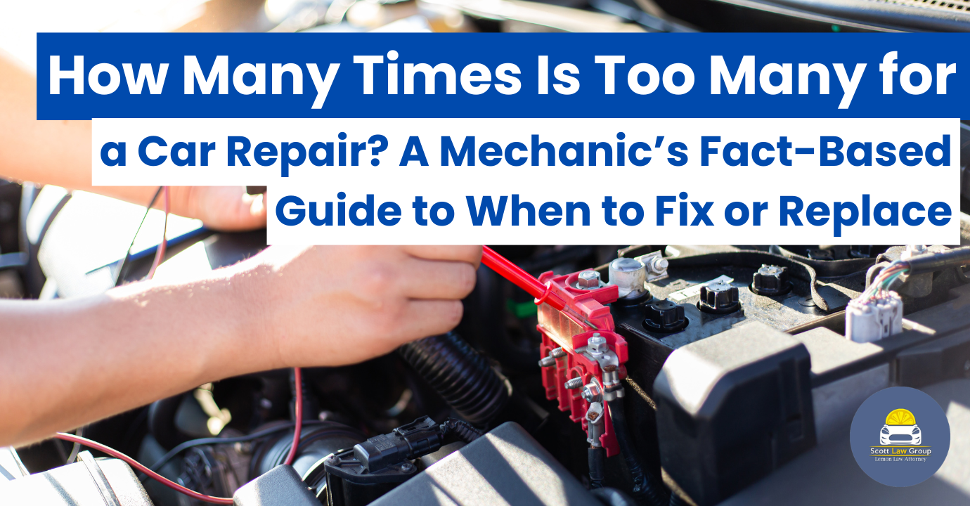 how many times is too many for a car repair