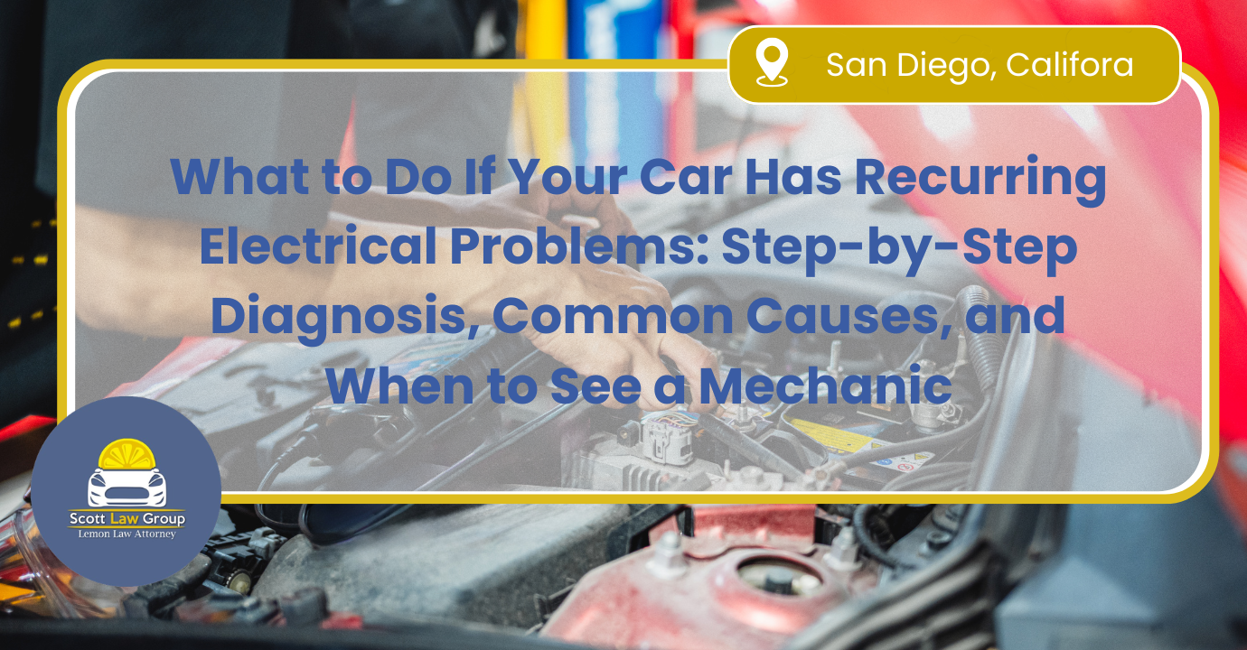 what to do if a car has recurring electrical problems