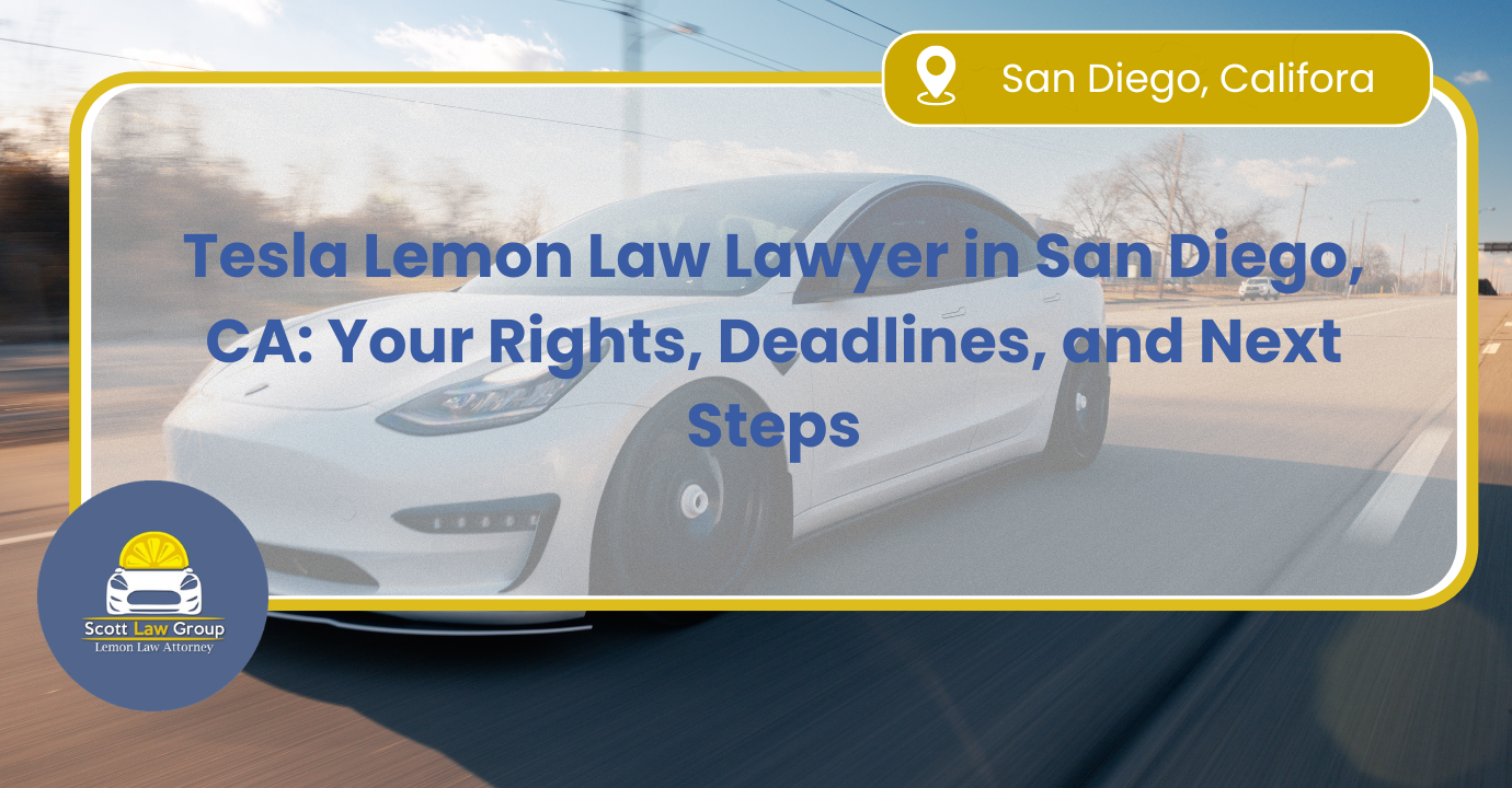 Tesla Lemon Law lawyer San Diego