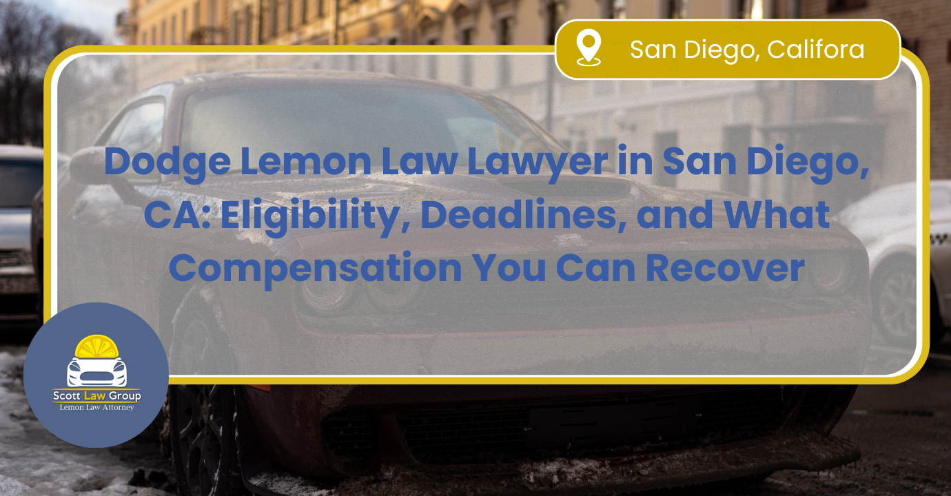 Dodge Lemon Law lawyer San Diego