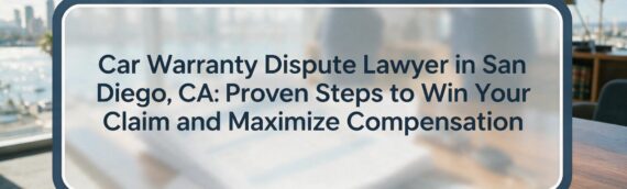 Car Warranty Dispute Lawyer in San Diego, CA: Proven Steps to Win Your Claim and Maximize Compensation