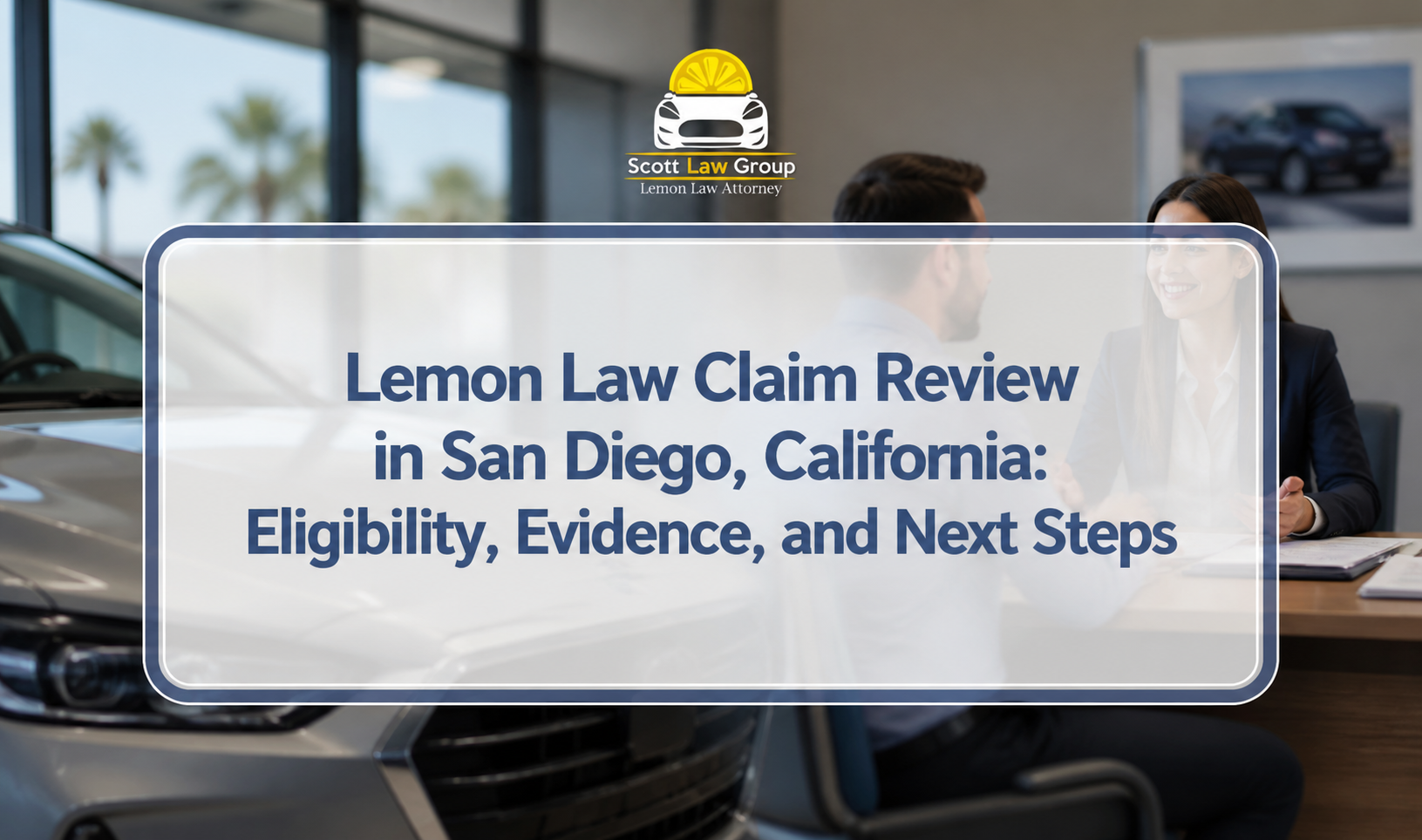 lemon law claim review san diego