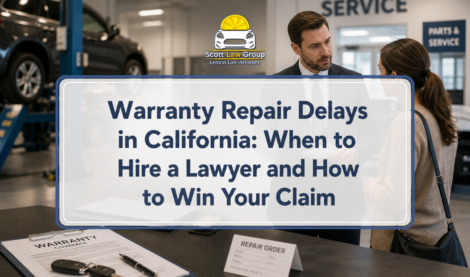 warranty repair delay lawyer california